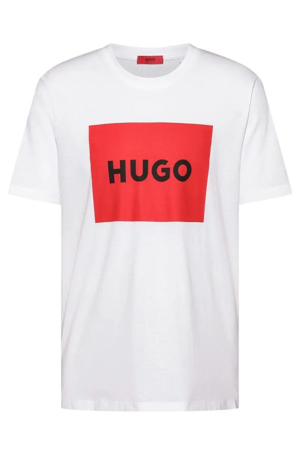 Camiseta Cinza Com Gola Careca Em Jersey De Algodão - Image 3