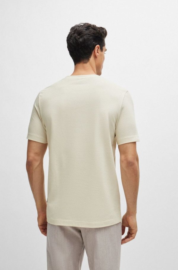 Camiseta Em Algodão Com Padrão Jacquard - Image 5