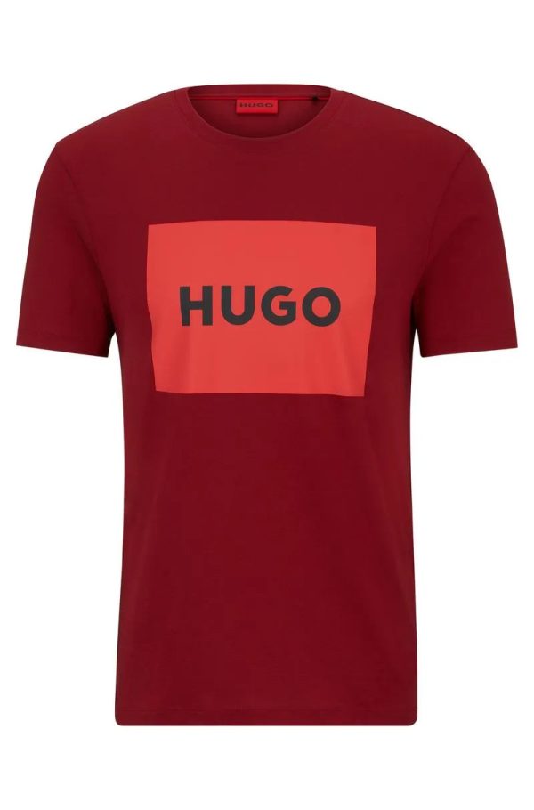 Camiseta Cinza Com Gola Careca Em Jersey De Algodão - Image 4