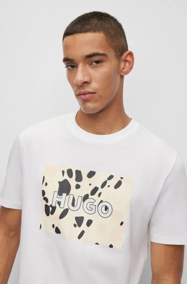 Camiseta de Algodão com Logo Estampado - Image 3