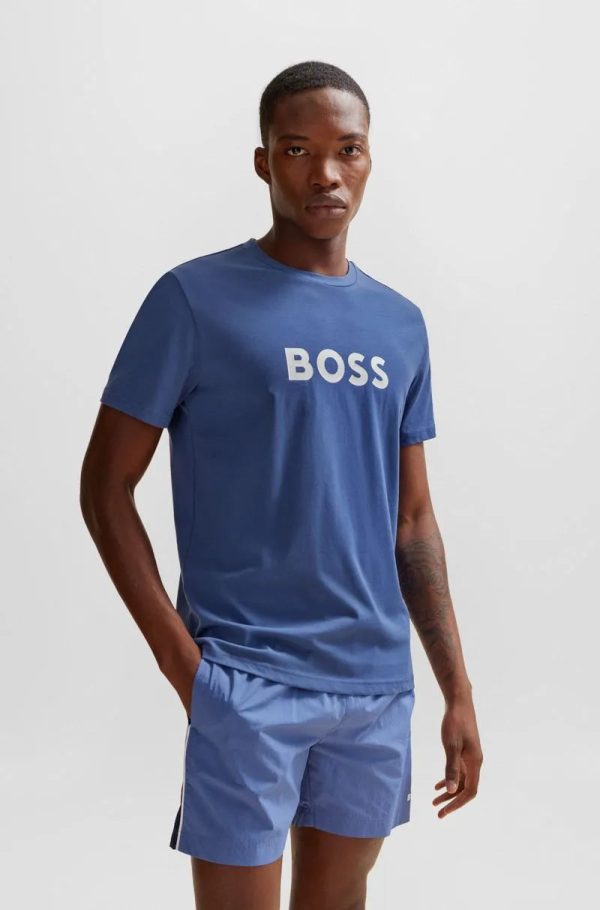 Camiseta De Algodão Orgânico Com Logo Destacado - Image 2