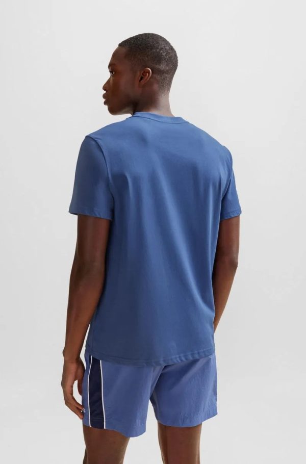 Camiseta De Algodão Orgânico Com Logo Destacado - Image 3