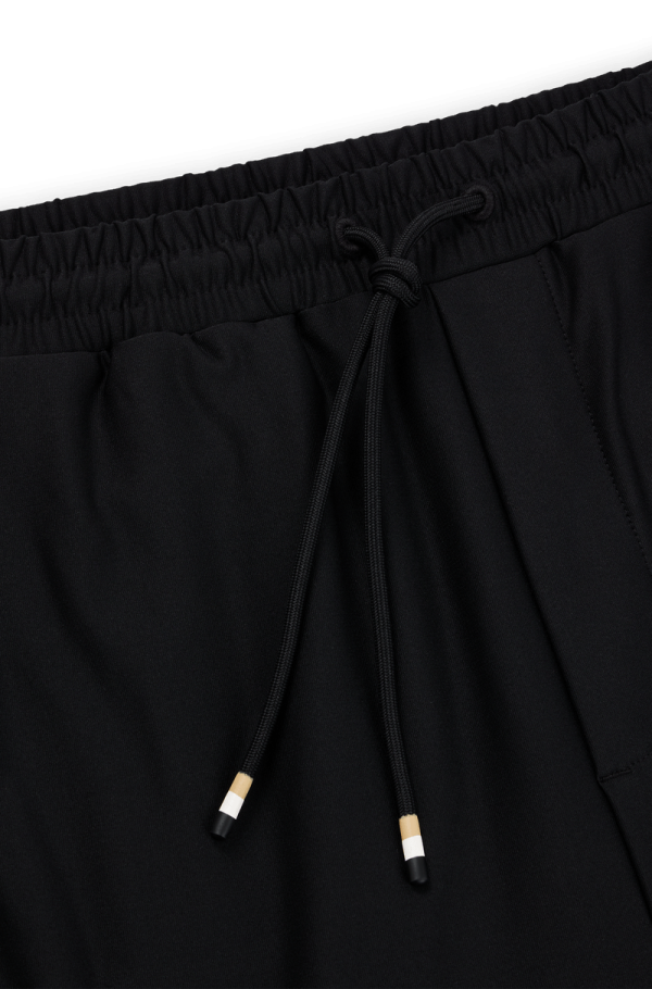 Calça De Moletom Com Fita Contrastante E Marca - Image 4