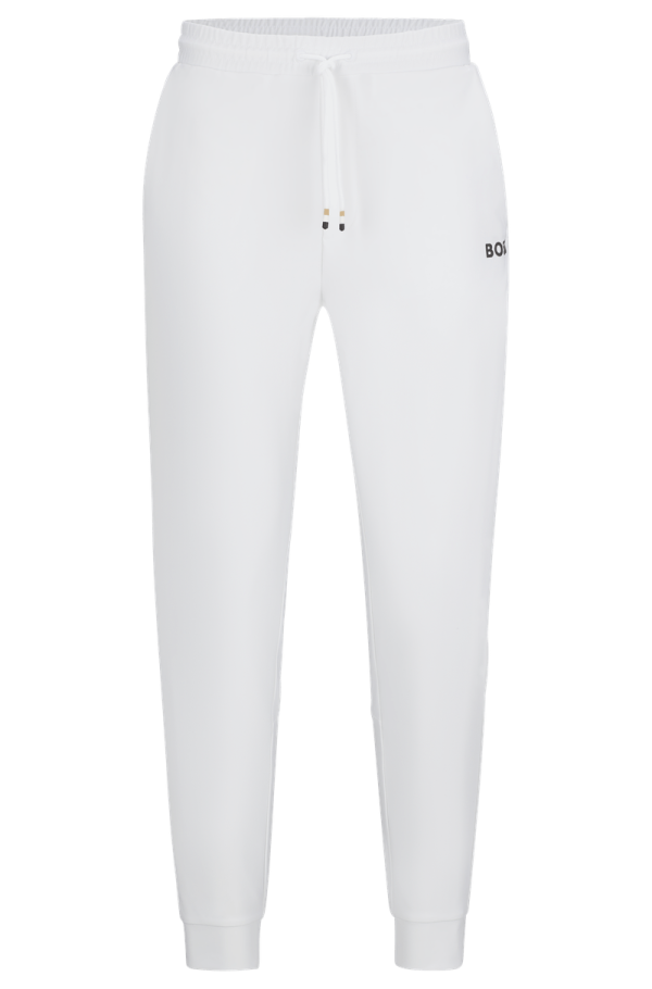 Calça De Moletom Com Fita Contrastante E Marca - Image 2