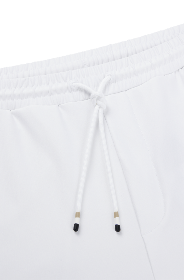 Calça De Moletom Com Fita Contrastante E Marca - Image 6