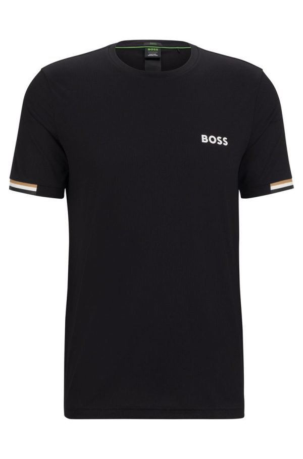 Camiseta Boss X Matteo Berrettini De Tecido Waffle