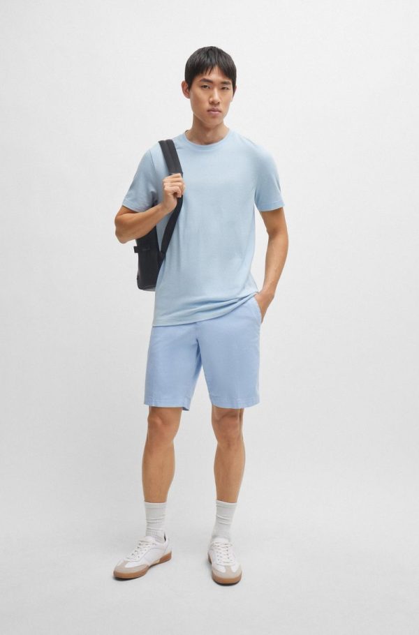 Camiseta Em Algodão Com Jacquard De Bolhas - Image 2