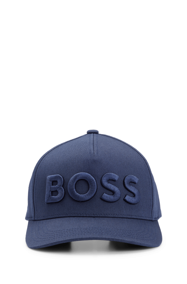 Boné De Algodão-Twill Com Logo Bordado Em 3D - Image 2