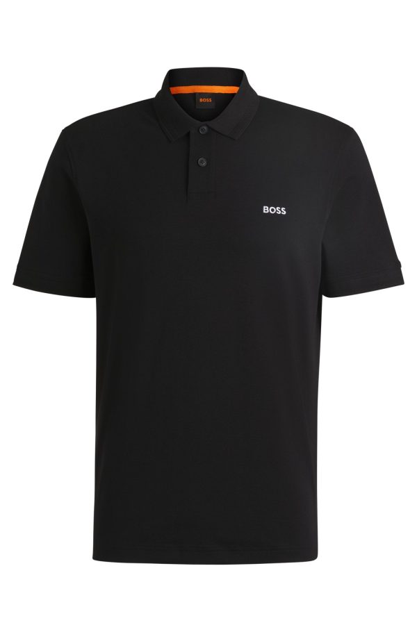 Polo Em Algodão Interlock Com Logo - Image 6