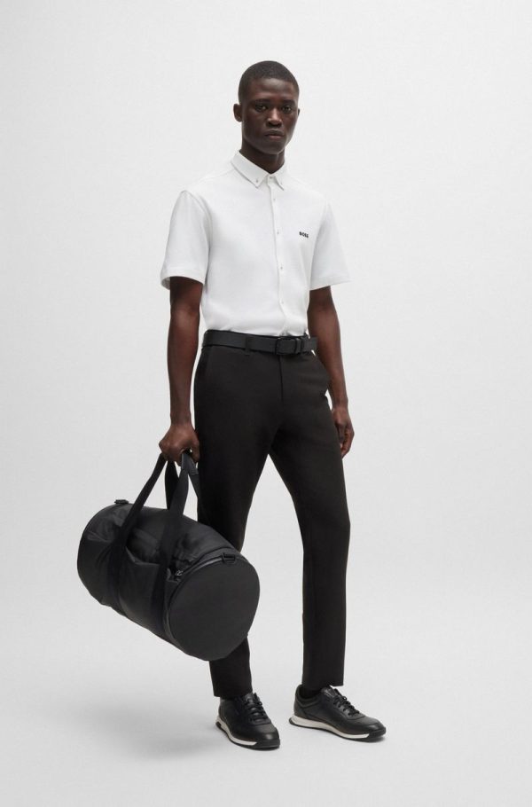 Camisa Regular Em Algodão Resistente Aos Vincos - Image 2