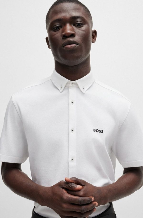 Camisa Regular Em Algodão Resistente Aos Vincos - Image 3