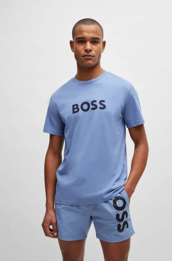 Camiseta De Algodão Com Corte Regular E Estampa De Logo - Image 2