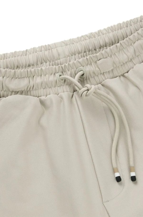 Calça De Moletom Com Fita Contrastante E Marca - Image 9
