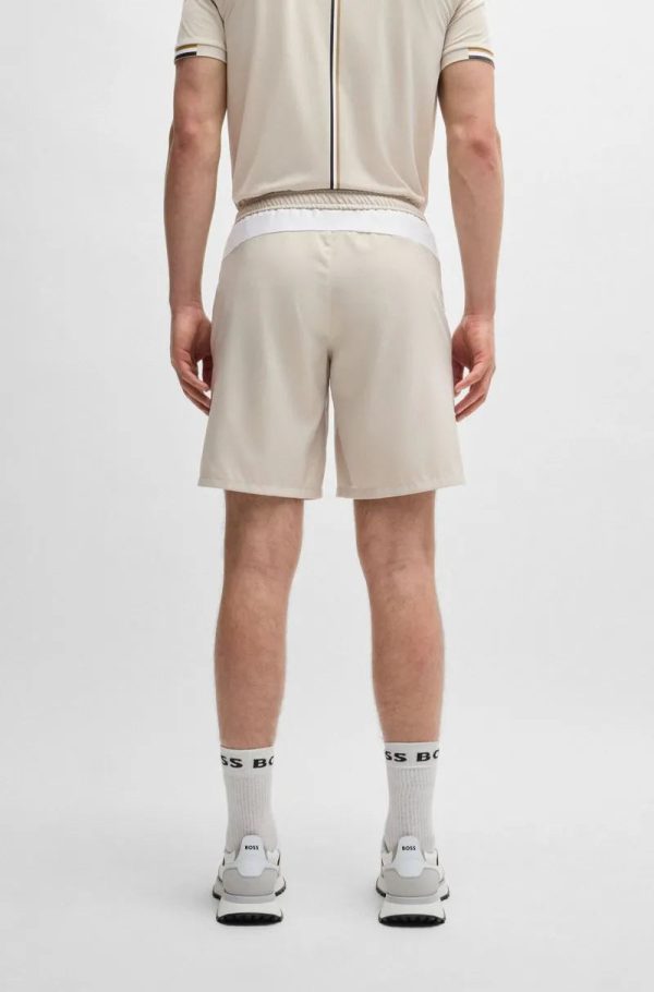 Shorts De Tênis Boss X Matteo Berrettini Com Stretch - Image 6
