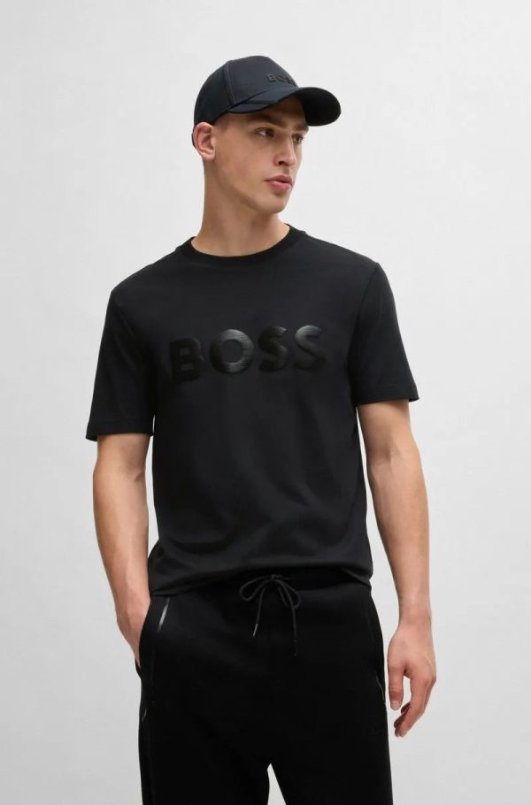 Camiseta De Algodão Com Logo Espelhado - Image 2