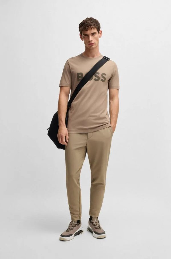 Camiseta De Algodão Com Logo Espelhado - Image 4