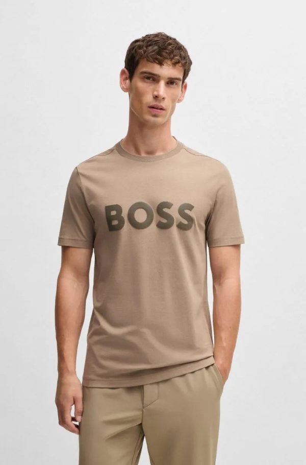 Camiseta De Algodão Com Logo Espelhado - Image 2