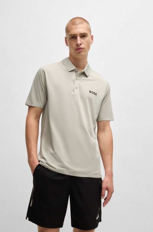 Polo Boss X Matteo Berrettini Slim Com Proteção Uv - Image 4