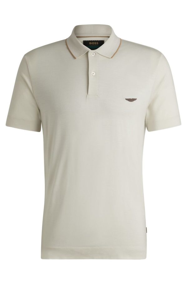 Polo Boss X Aston Martin De Lã Merino