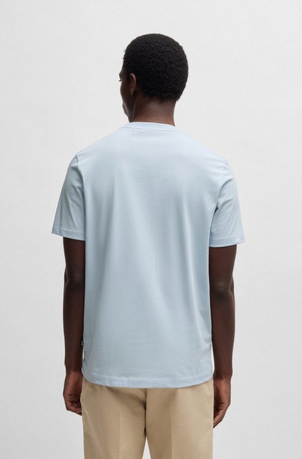 Camiseta De Algodão Jersey Com Logo Em Borracha - Image 5