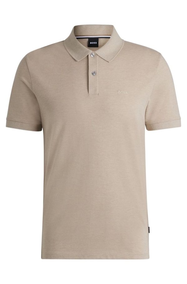 Polo Pallas Regular Em Algodão Com Logo Bordado