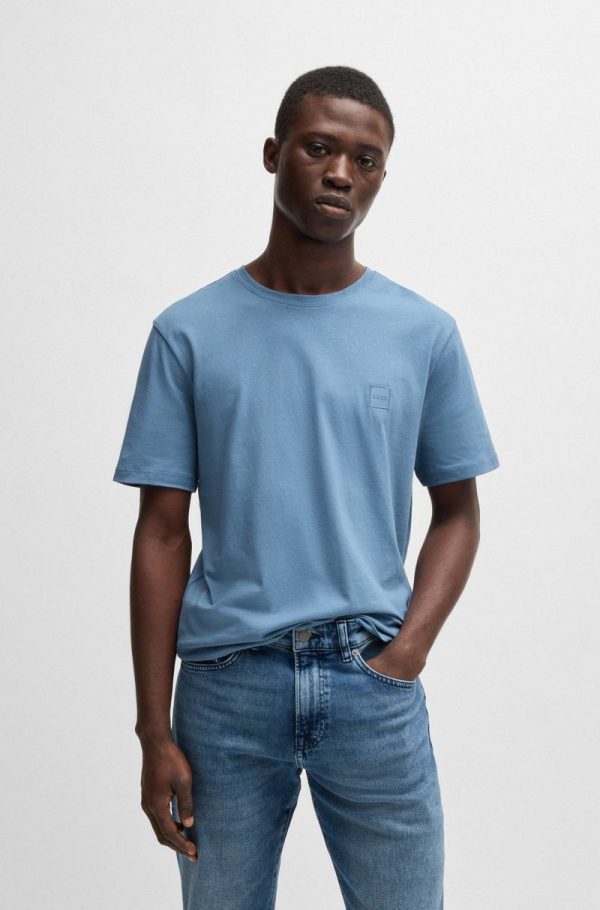 Camiseta Em Jersey De Algodão Com Emblema De Logo - Image 4