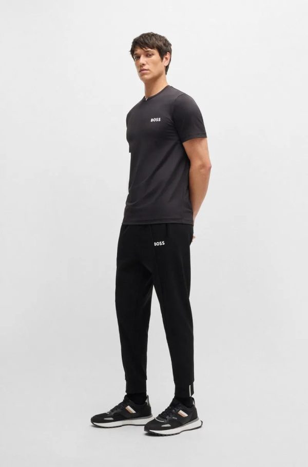 Calças Regulares X Matteo Berrettini De Gabardine Elástica Com Logo - Image 3