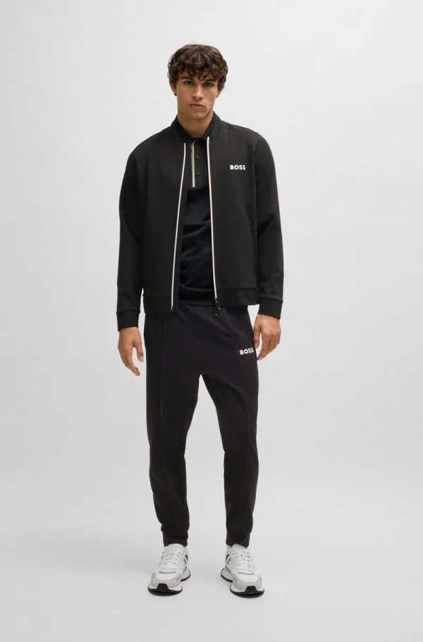 Moletom Regular X Matteo Berrettini Com Logo De Gabardine Elástica - Image 4