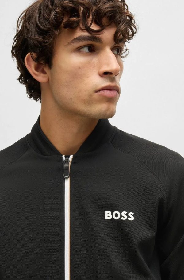 Moletom Regular X Matteo Berrettini Com Logo De Gabardine Elástica - Image 3