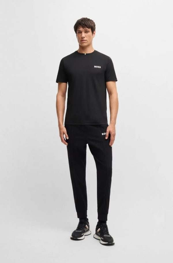 Camiseta Ativa Boss X Matteo Berrettini De Piqué Drenante De Humidade - Image 4
