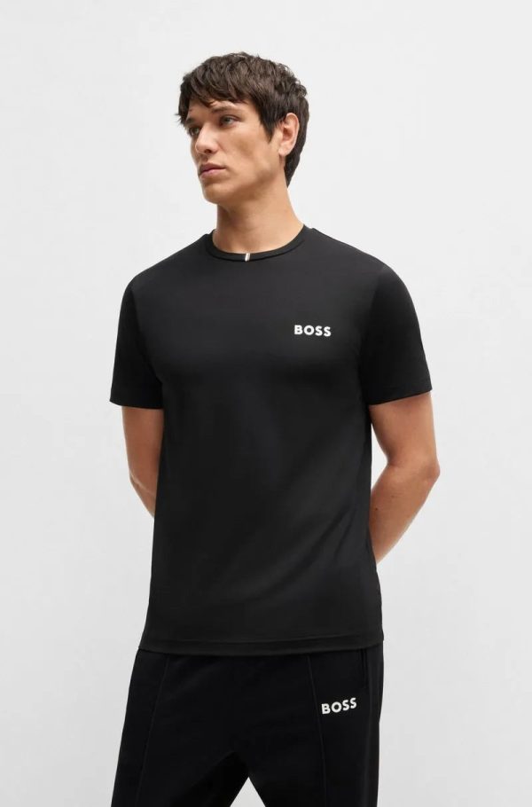 Camiseta Ativa Boss X Matteo Berrettini De Piqué Drenante De Humidade - Image 2