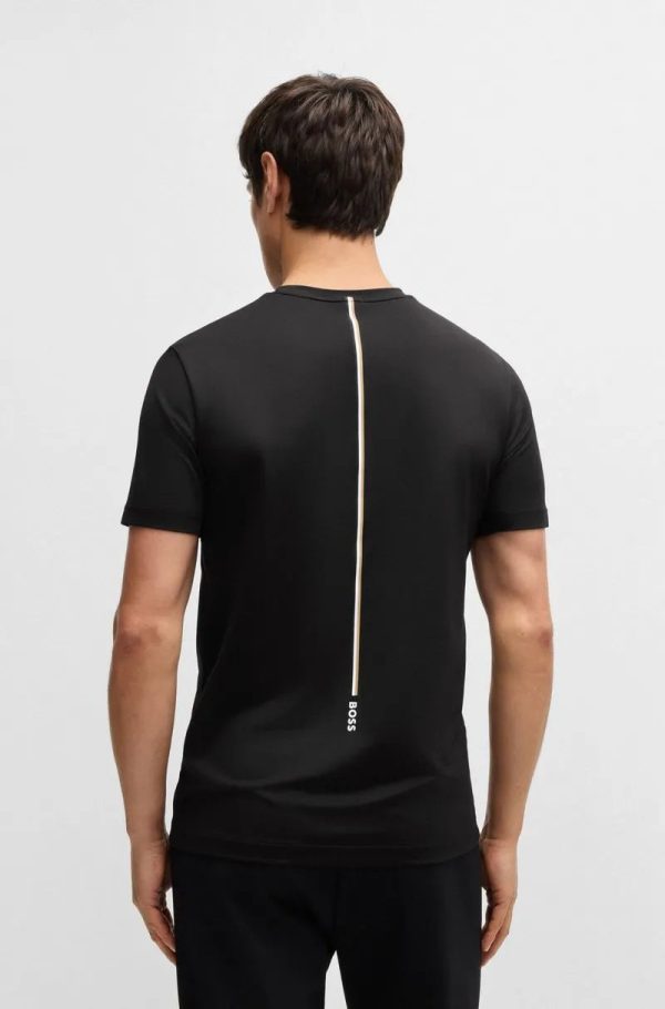 Camiseta Ativa Boss X Matteo Berrettini De Piqué Drenante De Humidade - Image 5