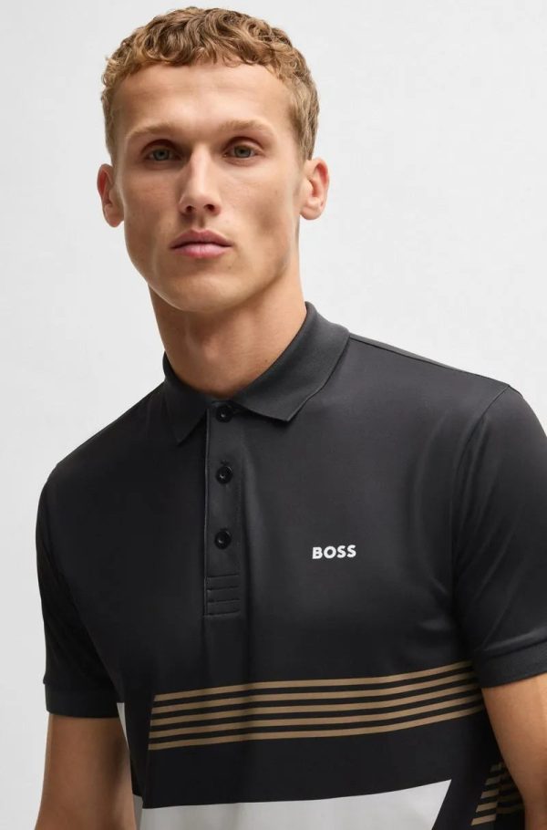 Polo Paddy De Jersey Elástico Com Riscas - Image 3