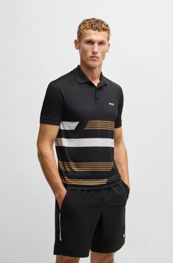 Polo Paddy De Jersey Elástico Com Riscas - Image 2