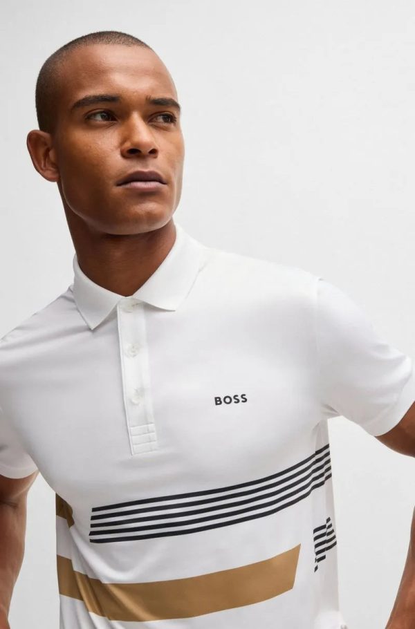 Polo Paddy De Jersey Elástico Com Riscas - Image 3