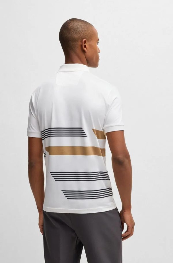 Polo Paddy De Jersey Elástico Com Riscas - Image 5