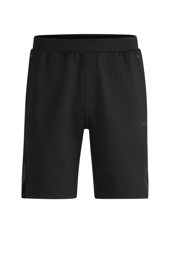 Shorts Com Elasticidade Ativa E Detalhes Refletores - Image 6